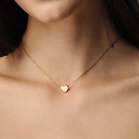 Thumbnail for Gold Necklace for a woman - Love Initial Necklace - Woman Necklace - Letter Necklace Necklace Gold / A Brother & Sisters