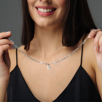 Thumbnail for Gold Necklace for a Woman - Trendy Initial Necklace - Woman Necklace - Letter Necklace - Chain Necklace Necklace Brother & Sisters