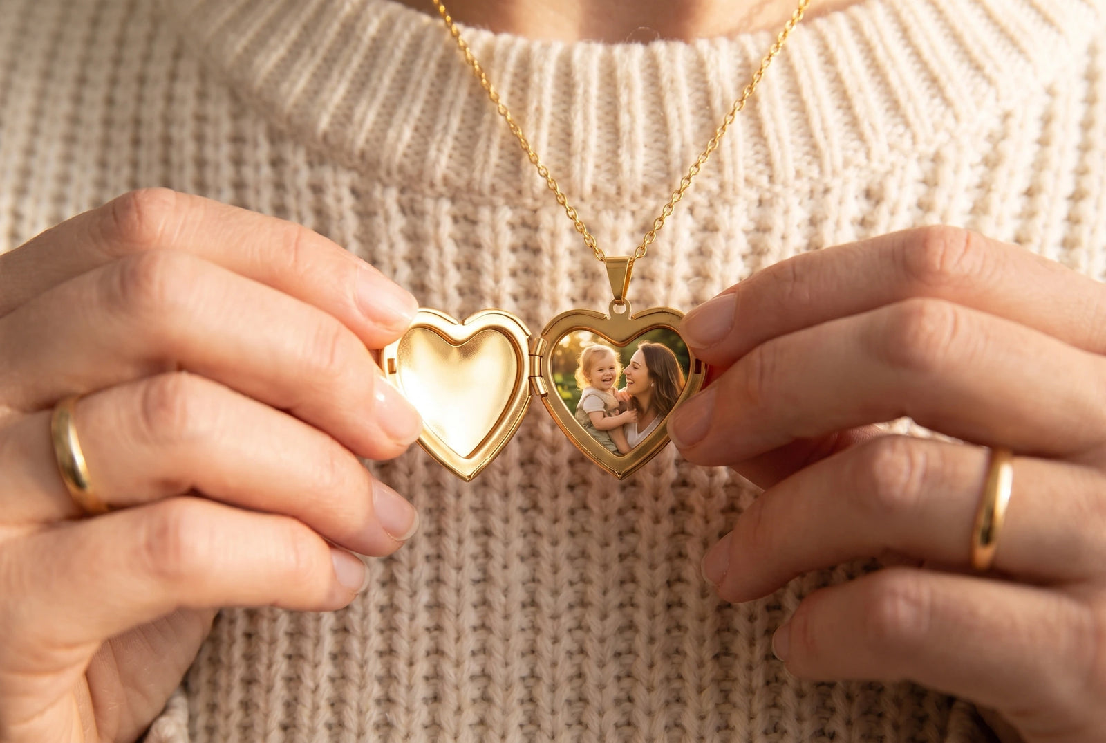 Locket Necklaces — Brother & Sisters