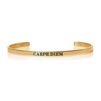 Thumbnail for Carpe diem bracelet — product photo on a white background, gold