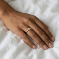 Thumbnail for Crystal Flower Ring