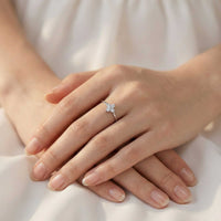 Thumbnail for Crystal Flower Ring