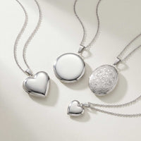Thumbnail for Round Photo Locket Necklace