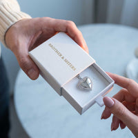 Thumbnail for Crystal Heart Photo Locket Necklace