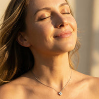 Thumbnail for Crystal Flower Necklace