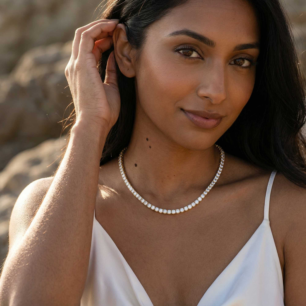 Isolde Tennis Necklace