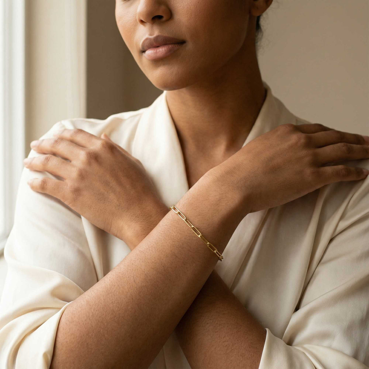 Paperclip Chain Bracelet