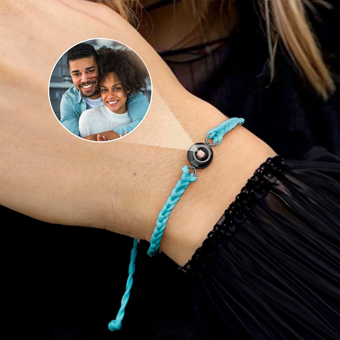 Circle Photo Bracelet