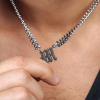 Thumbnail for Fire Initial Necklace