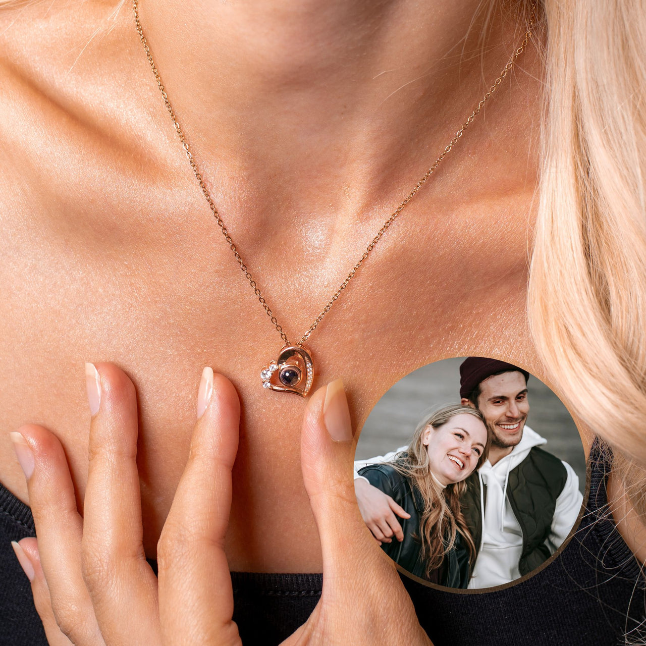 Girlfriend Photo Necklace