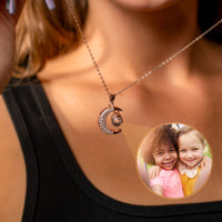 Thumbnail for Lucky Moon Photo Necklace