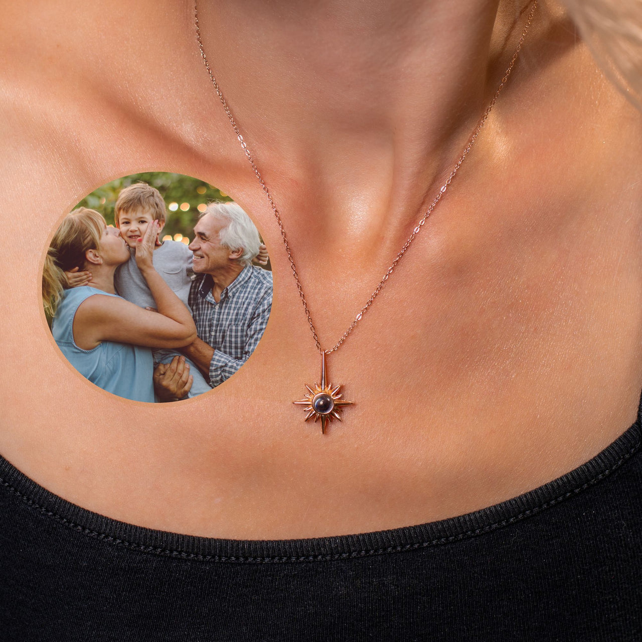 Protect Photo Necklace