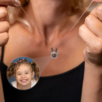 Thumbnail for Reindeer Photo Necklace